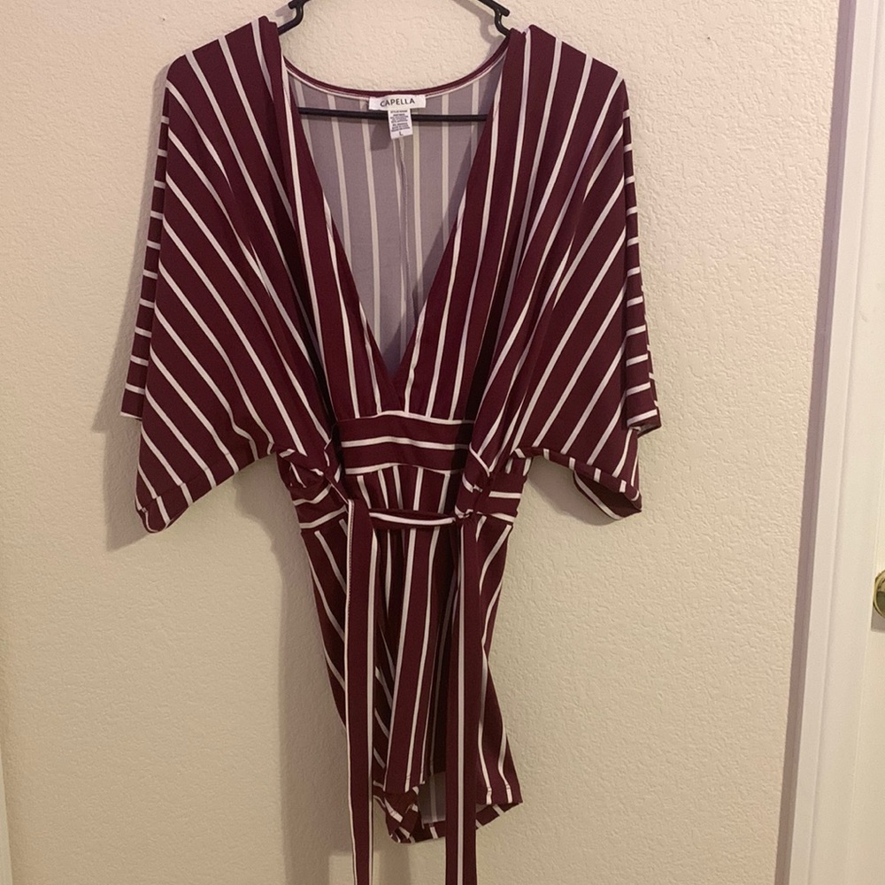 Striped Romper